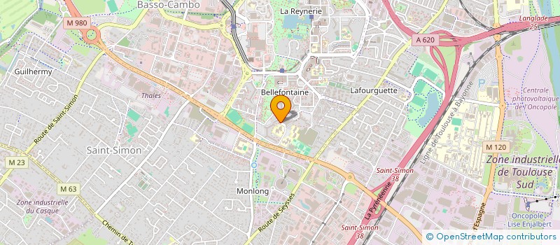 localisation de l'entreprise MADAME RELINDICE NJOCKSON  TOULOUSE