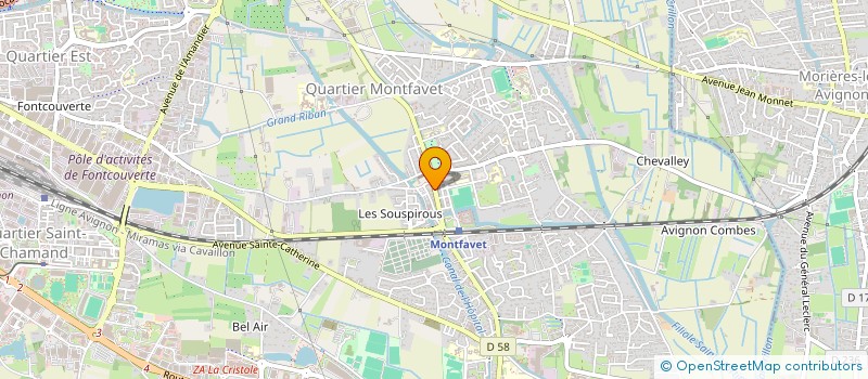 localisation de l'entreprise MADAME REMA ZAMBONETTI  AVIGNON