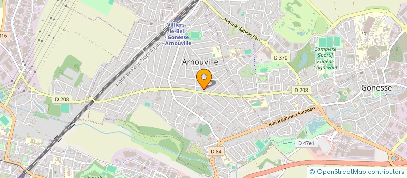 localisation de l'entreprise MADAME REMAYSA BOUDJAIT à ARNOUVILLE