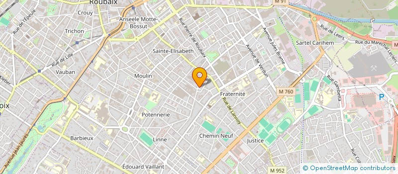 localisation de l'entreprise MADAME REMISA KHALDI à ROUBAIX