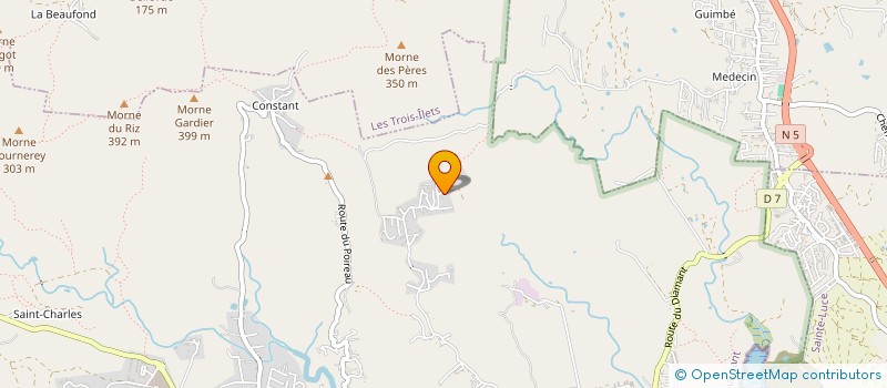 localisation de l'entreprise MADAME REMISE MORNET  LE DIAMANT