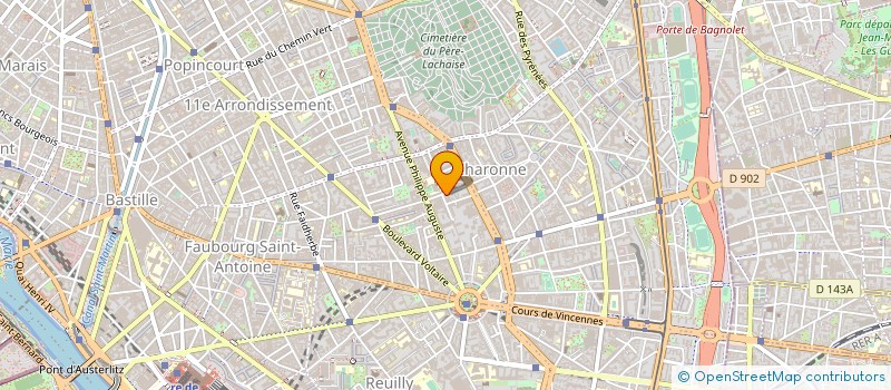 localisation de l'entreprise MADAME RENA TZOLAKIS  PARIS