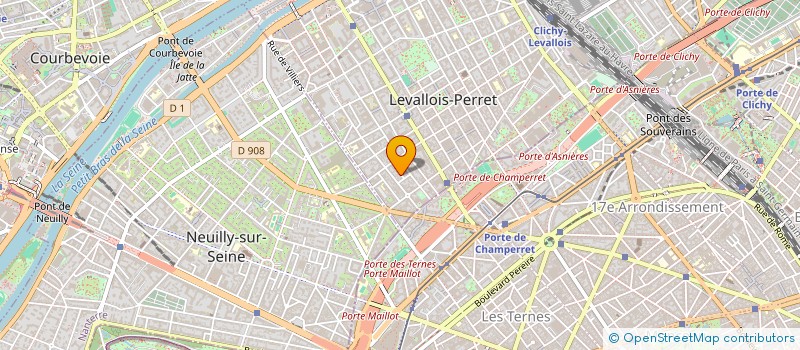 localisation de l'entreprise MADAME RENATA BANDIROLA à LEVALLOIS-PERRET