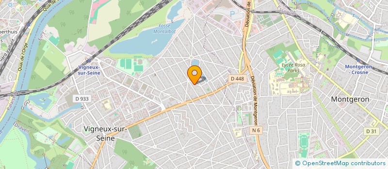 localisation de l'entreprise MADAME RENATA BARBOSA DOS SANTOS à VIGNEUX-SUR-SEINE