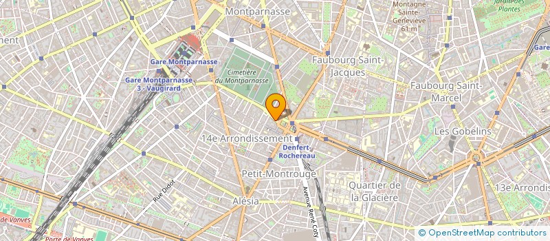 localisation de l'entreprise MADAME RENATA BOGACKA  PARIS