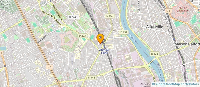 localisation de l'entreprise MADAME RENATA BOSTANEL à VITRY-SUR-SEINE