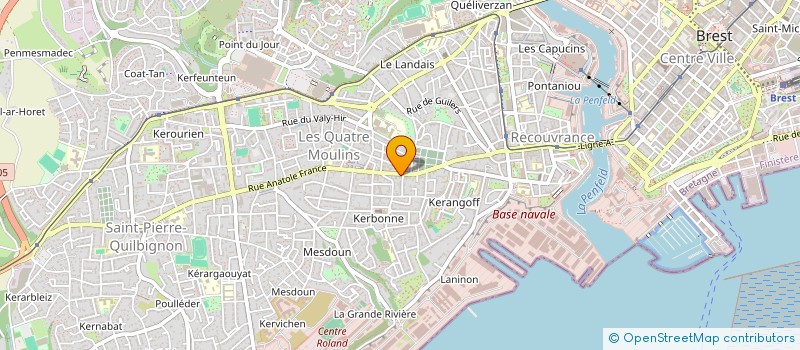localisation de l'entreprise MADAME RENATA DA SILVA ANDRADE à BREST