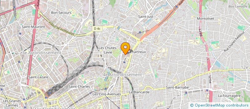 localisation de l'entreprise MADAME RENATA DUJMUSIC à MARSEILLE 4EME