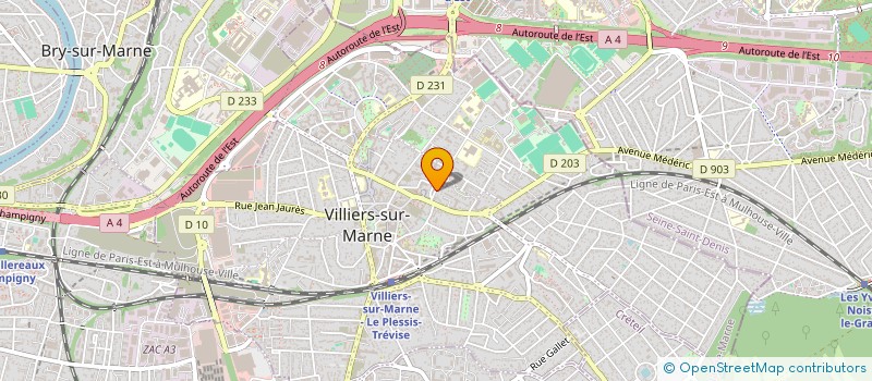 localisation de l'entreprise MADAME RENATA FILIPE DA SILVA à VILLIERS-SUR-MARNE
