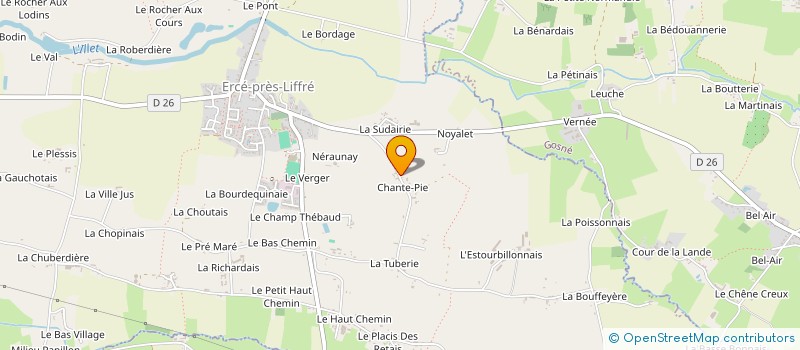 localisation de l'entreprise MADAME RENATA KORA à ERCE-PRES-LIFFRE
