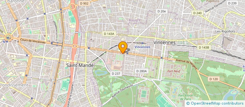 localisation de l'entreprise MADAME RENATA SZCZAP à SAINT-MANDE