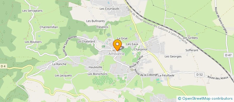 localisation de l'entreprise MADAME RENATA TURRAO à ROANNE