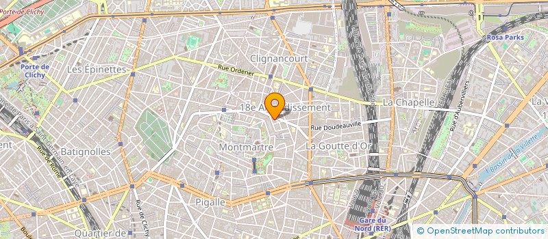 localisation de l'entreprise MADAME RENATE CLASEN  PARIS