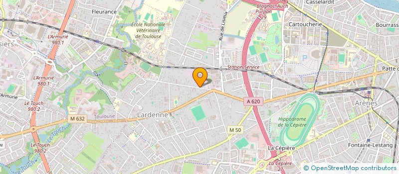 localisation de l'entreprise MADAME RENATE EIBER à TOULOUSE