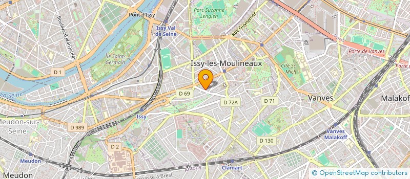 localisation de l'entreprise MADAME RENATE ROTH à ISSY-LES-MOULINEAUX