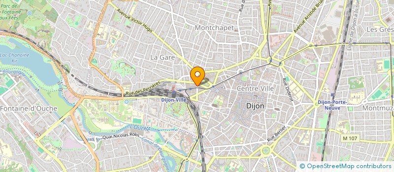 localisation de l'entreprise MADAME RENE GAILLARD à DIJON