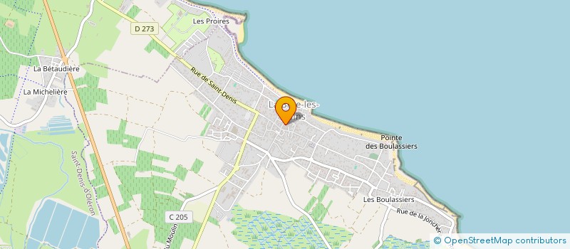 localisation de l'entreprise MADAME RENE GUILLONNEAU  LA BREE-LES-BAINS