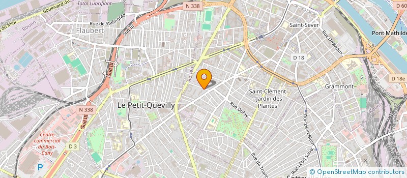 localisation de l'entreprise MADAME RENEE AKODJENOU à ROUEN