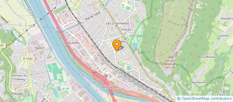 localisation de l'entreprise MADAME RENEE ANDRE  SAINT-EGREVE