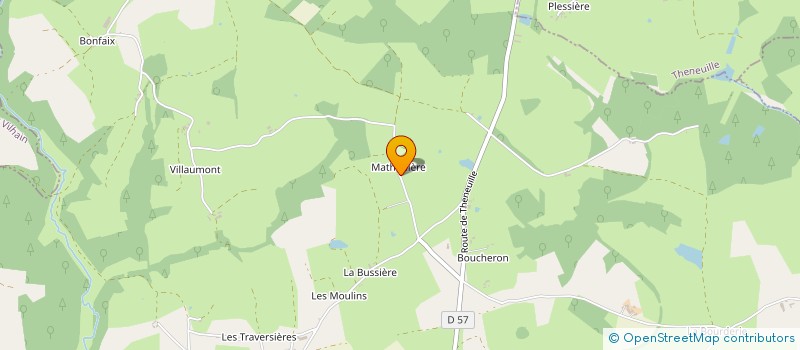 localisation de l'entreprise MADAME RENEE ARNAUD à LOUROUX-BOURBONNAIS