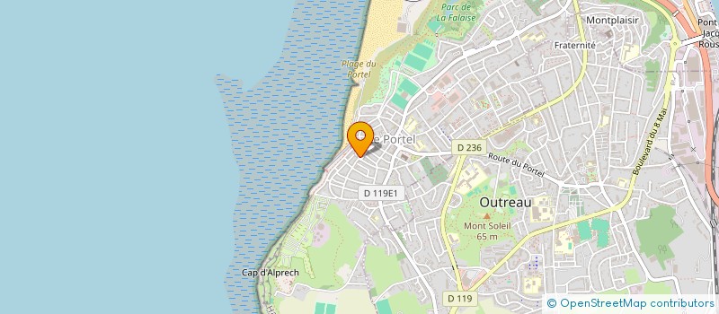 localisation de l'entreprise MADAME RENEE BAILLEUX  LE PORTEL