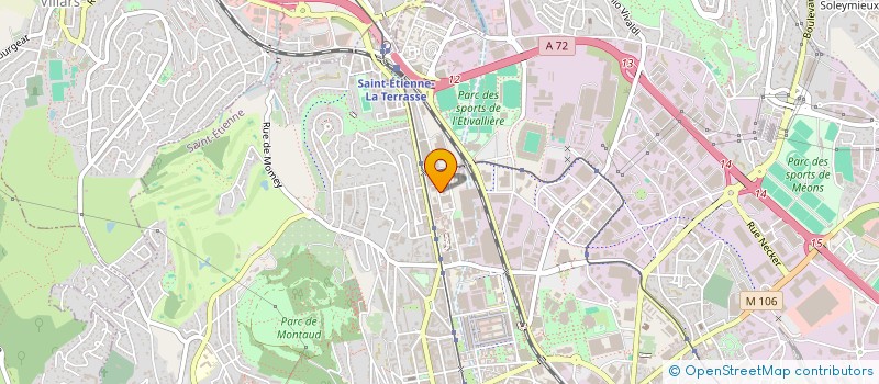 localisation de l'entreprise MADAME RENEE BARBIER  SAINT-HEAND