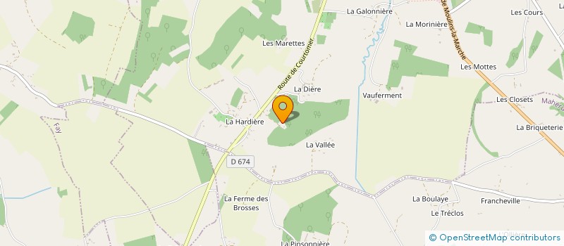 localisation de l'entreprise MADAME RENEE BIGOT à STE GAUBURGE STE COLOMBE