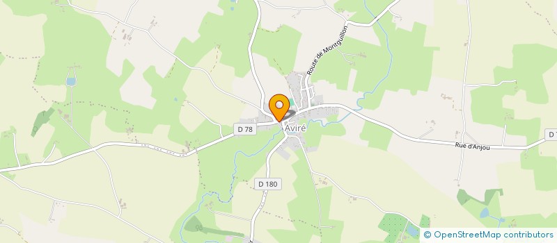 localisation de l'entreprise MADAME RENEE BINESSE  SEGRE-EN-ANJOU BLEU