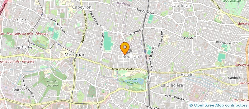 localisation de l'entreprise MADAME RENEE BLIMON  MERIGNAC