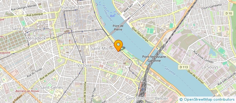 localisation de l'entreprise MADAME RENEE BONNAMY à BORDEAUX