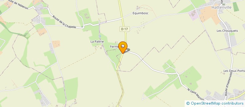 localisation de l'entreprise MADAME RENEE BONS  HATTENVILLE