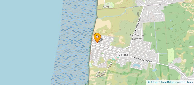 localisation de l'entreprise MADAME RENEE BOTTIAUX  MERLIMONT