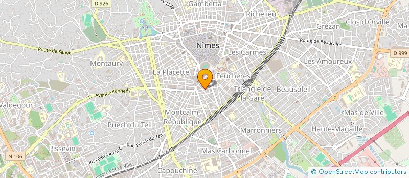 localisation de l'entreprise MADAME RENEE BOULLE à NIMES