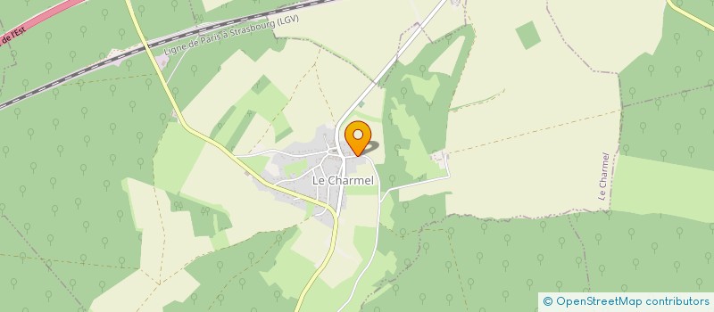 localisation de l'entreprise MADAME RENEE BRIERE  LE CHARMEL