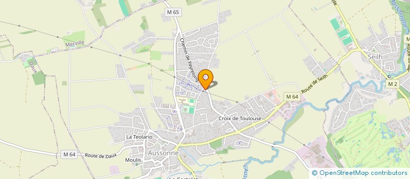 localisation de l'entreprise MADAME RENEE CAVALLIN à AUSSONNE