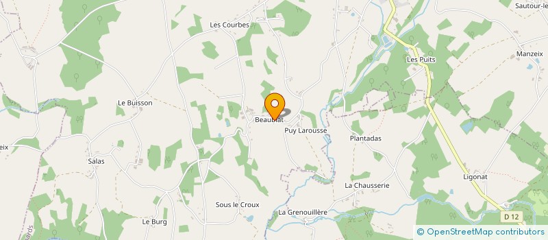 localisation de l'entreprise MADAME RENEE CHADELAUD à LINARDS