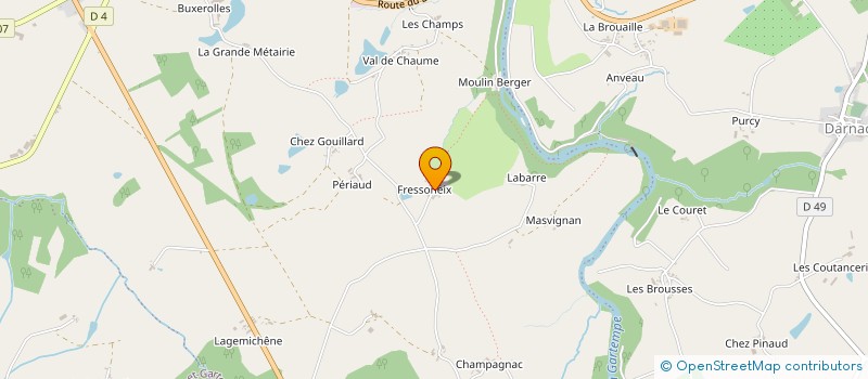 localisation de l'entreprise MADAME RENEE CHENE à VAL-D'OIRE-ET-GARTEMPE