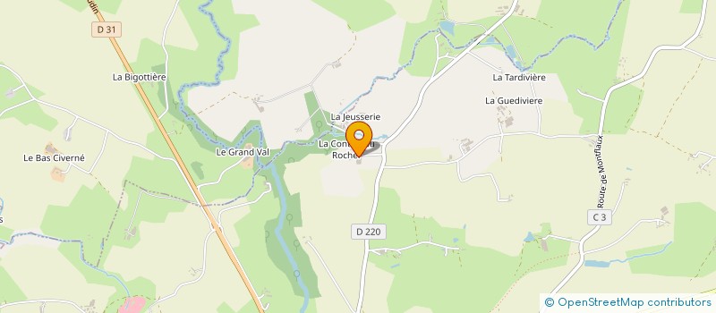 localisation de l'entreprise MADAME RENEE CHRETIEN  ERNEE