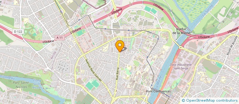 localisation de l'entreprise MADAME RENEE COLLARD  ANGERS