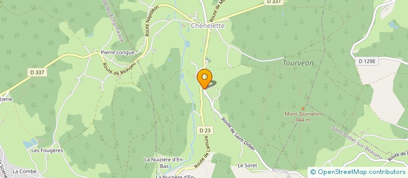 localisation de l'entreprise MADAME RENEE CONDEMINE  MARCHAMPT