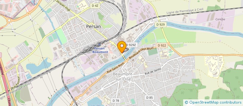 localisation de l'entreprise MADAME RENEE COURAPIED  PERSAN