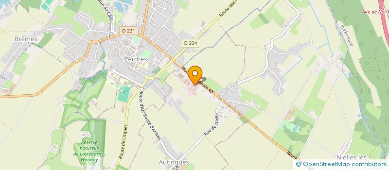 localisation de l'entreprise MADAME RENEE COUSTRE  LOUCHES