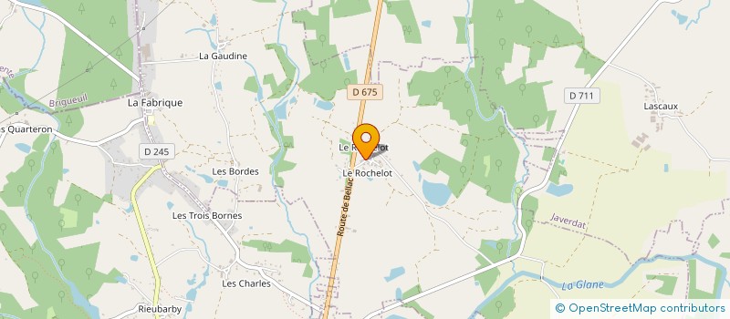 localisation de l'entreprise MADAME RENEE DEGAIL  SAINT-BRICE-SUR-VIENNE