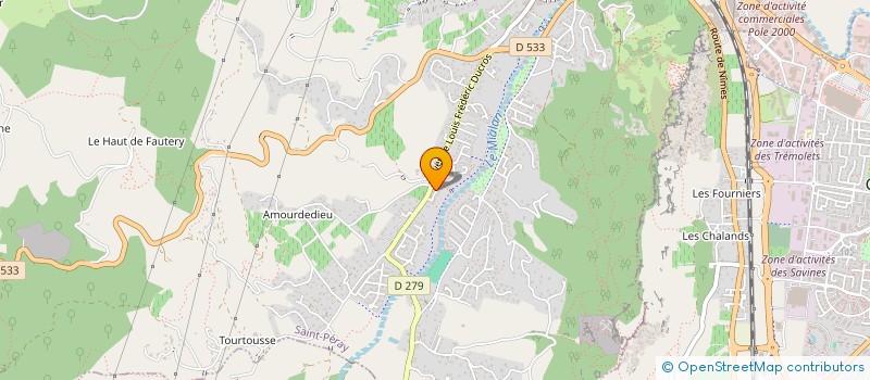 localisation de l'entreprise MADAME RENEE DELHOMME  SAINT-PERAY