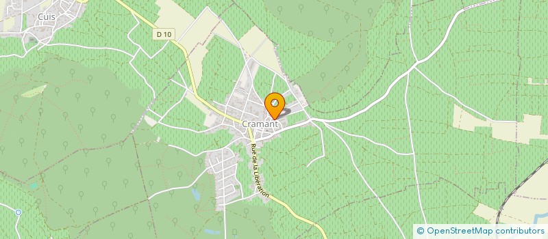 localisation de l'entreprise MADAME RENEE DEMAIN à CRAMANT