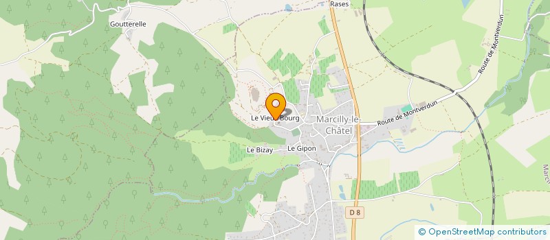 localisation de l'entreprise MADAME RENEE DENTON à MARCILLY-LE-CHATEL