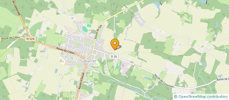 localisation de l'entreprise MADAME RENEE DU MERLE  PARLEBOSCQ