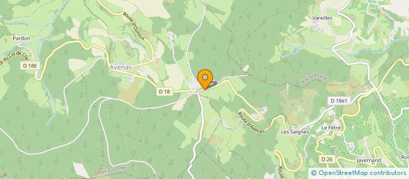 localisation de l'entreprise MADAME RENEE DUMONT à DEUX-GROSNES