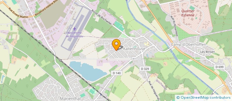 localisation de l'entreprise MADAME RENEE ENDERLE  KALTENHOUSE