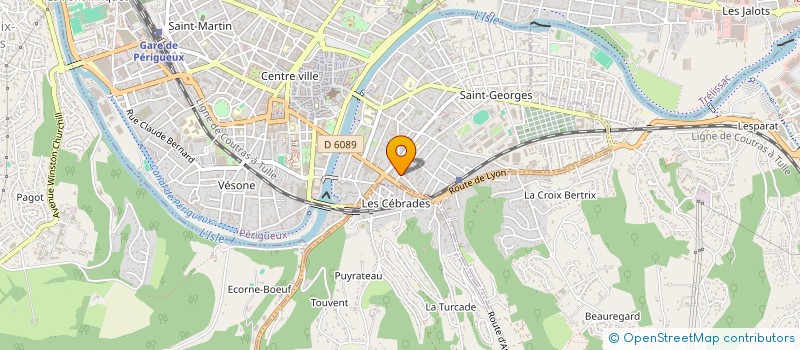 localisation de l'entreprise MADAME RENEE EROSTATE à PERIGUEUX